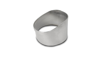 Vibrant Performance 1448A Stainless Steel Turbo Flange Transition Adapter - 90mm x 55mm Oval to 76mm Round for Turbocharger Applications