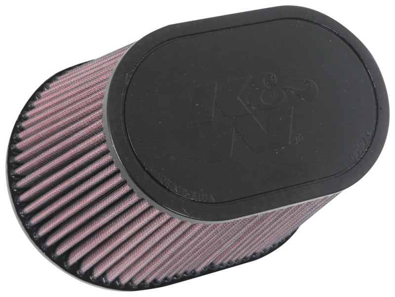 K&N Engineering Universal Rubber Air Filter 6.25in x 4in Oval with Flanged Top and Base - Part #RU-1001
