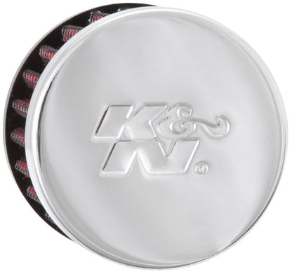 K&N Engineering 62-1360 3/4 Inch ID 2 Inch OD Clamp-On Crankcase Vent Filter for Automotive Applications