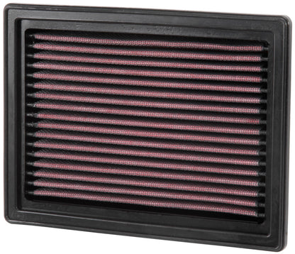 K&N Engineering 33-5002 High-Flow Reusable Air Filter for Ford Escape and Transit Connect (2013-2015)
