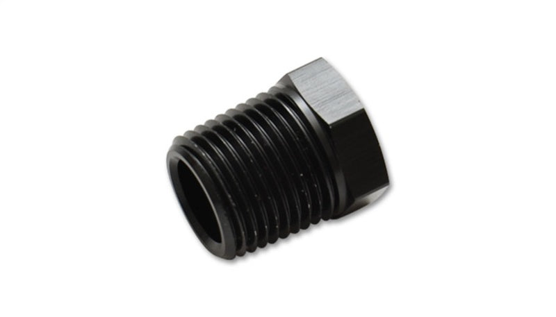 Vibrant 1/4-Inch NPT Hex Head Pipe Plugs – Aluminum Threaded Caps and Plugs for Automotive Applications