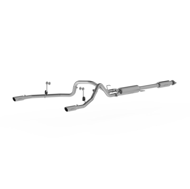 MBRP Armor Plus Series 2015-2016 Ford F-150 5.0L Dual Rear Exit T409 Stainless Steel Exhaust System