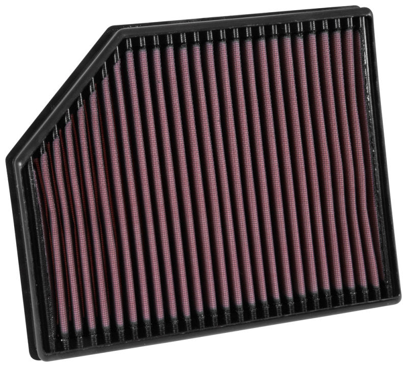 K&N Engineering 33-3065 High-Flow Reusable Air Filter for Volvo XC90 and S90