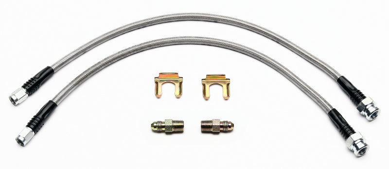 Wilwood Flexline Kit for Front 1995-98 Nissan 240SX with FSL4 Caliper - Part 220-9199