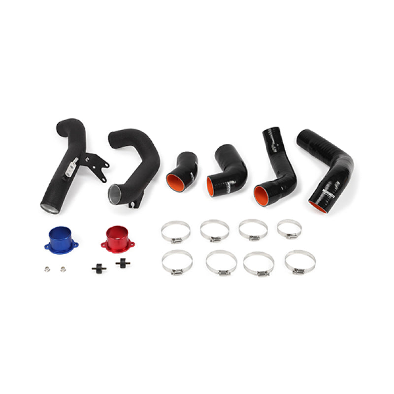 Mishimoto 2016+ Honda Civic 1.5T / 2017+ Civic Si Silver Intercooler Kit with Black Pipes