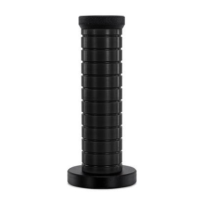 Mishimoto Weighted Grip Shift Knob - Black / Black - Part Number MMSK-BMXBKBK