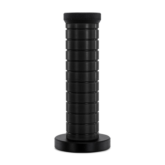Mishimoto Weighted Grip Shift Knob - Black / Black - Part Number MMSK-BMXBKBK