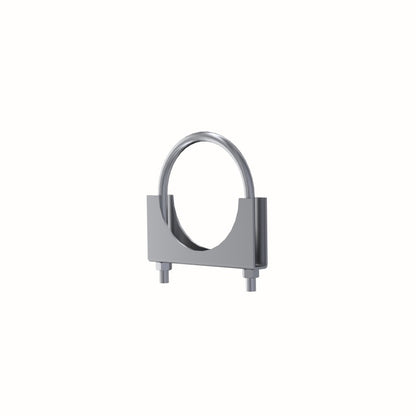 MBRP Universal 4-Inch Exhaust Clamp with Zinc Plating - Strong & Rust Resistant