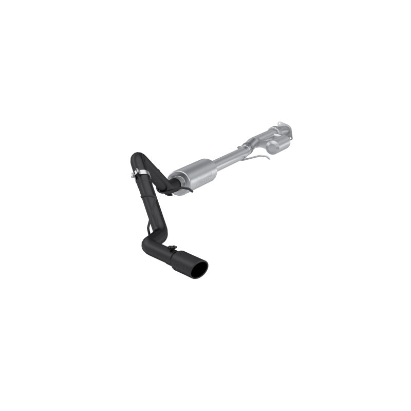 MBRP Armor BLK Series 3-Inch Cat Back Exhaust System for 2019-2021 Chevrolet Silverado 1500 and GMC Sierra 1500 with Black Coated Aluminum Steel