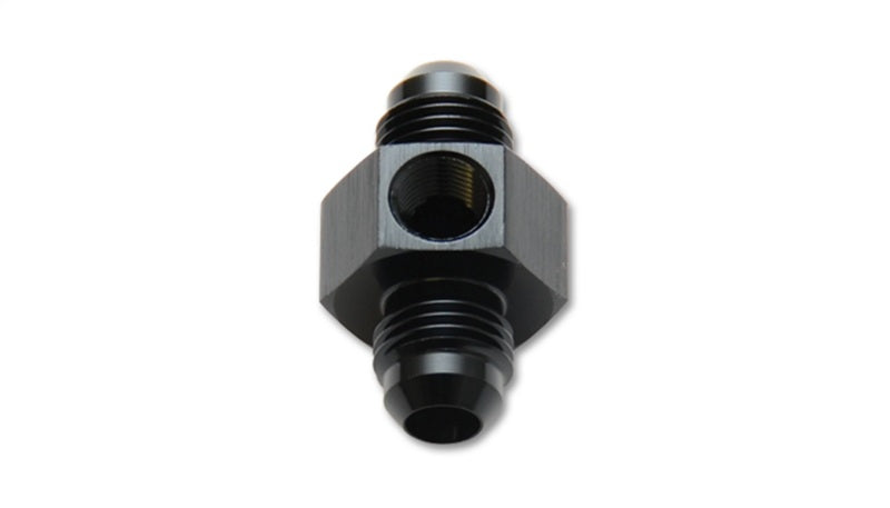 Vibrant -8AN Male Union Adapter Fitting with 1/8 inch NPT Port