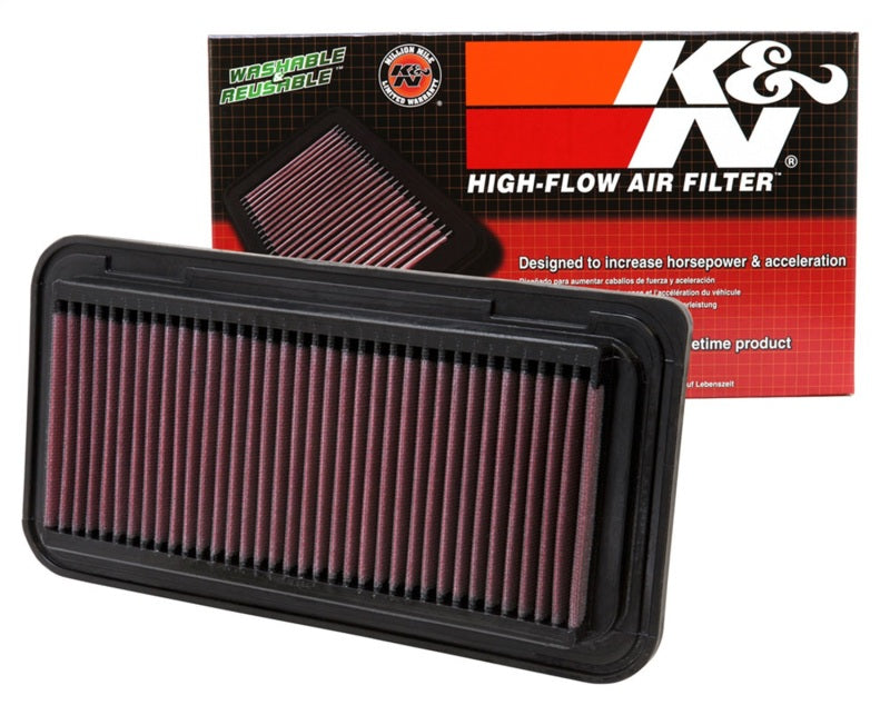 K&N Engineering Part 33-2300 High-Flow Drop-In Air Filter for 2013-2015 Subaru BRZ and Scion FR-S