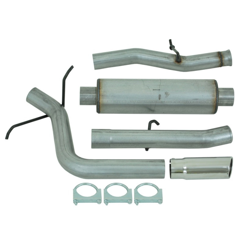 MBRP Armor Lite Series Cat Back Exhaust System for 2009-2012 GMC Yukon & Chevrolet Tahoe 5.3L – Single Side Exit with 4-Inch Tip