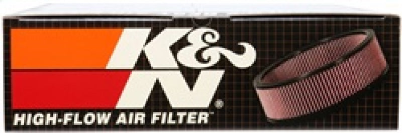 K&N E-1500 High-Flow Reusable Air Filter for Pontiac Firebird and Chevrolet Camaro (1980-1981 Models)
