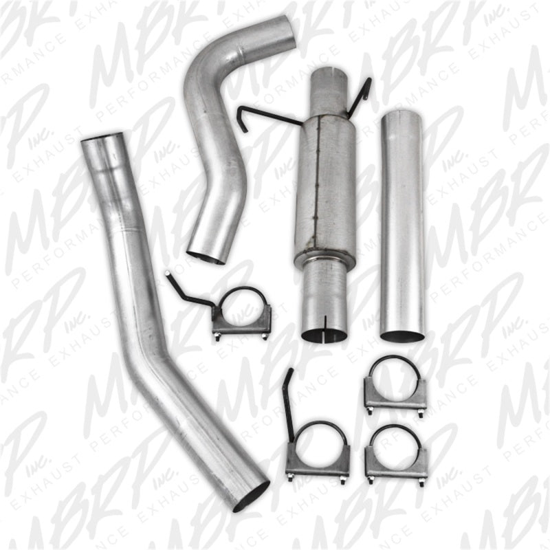 MBRP S6108P Armor Lite Series Cat Back Exhaust System for Dodge Ram 2500/3500 (2004-2007)