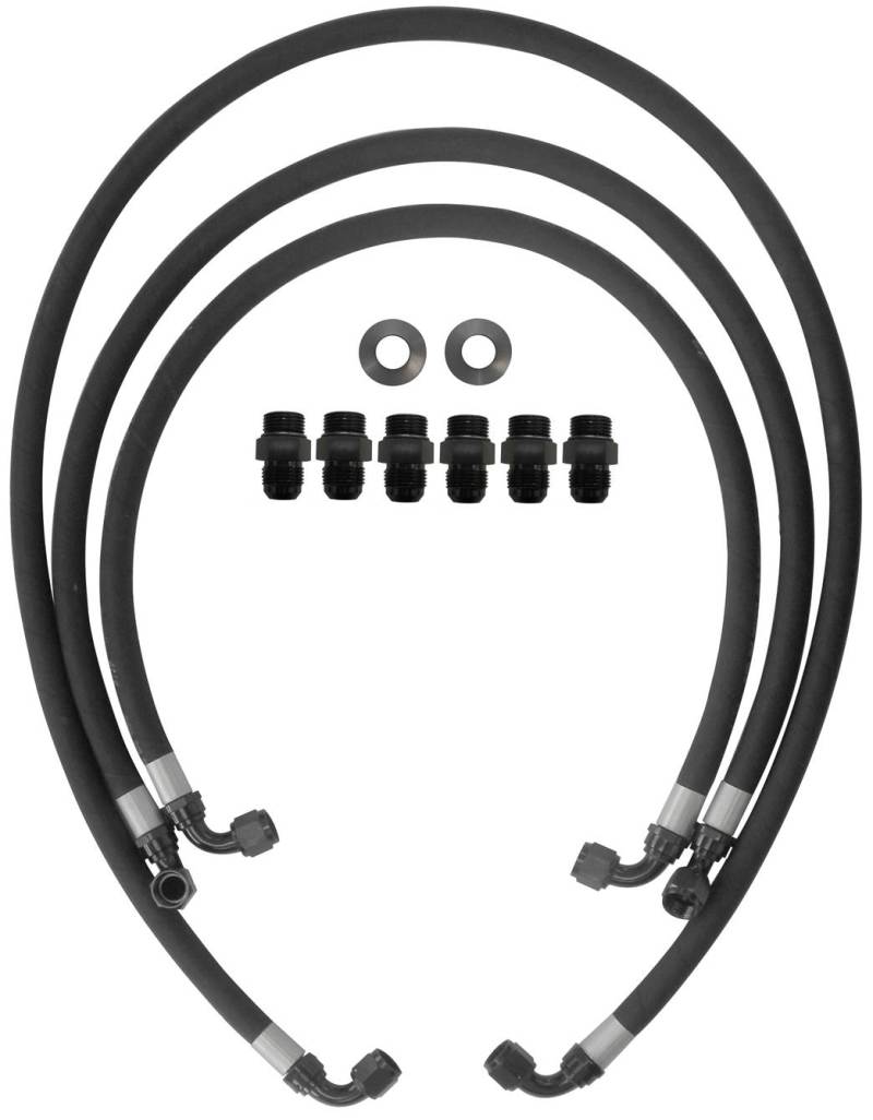 Fleece Performance LB7/LLY Duramax Transmission Cooler Line Kit for GM 6.6L Diesel Trucks