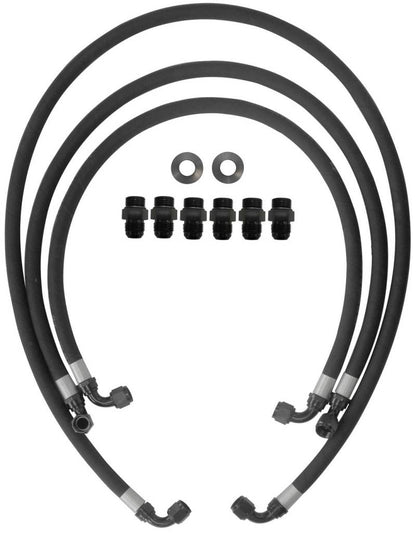 Fleece Performance LB7/LLY Duramax Transmission Cooler Line Kit for GM 6.6L Diesel Trucks