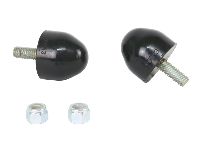 Whiteline Universal Bump Stops - 39.7mm Height, 38.1mm Diameter, Bullet Shape