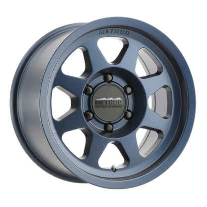 Method MR701 18x9 Bahia Blue Wheel with +18mm Offset and 6x5.5 Bolt Pattern
