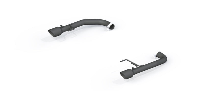 MBRP Armor BLK Series 2015-2017 Ford Mustang GT 2.5-Inch Axle Back Exhaust System with Black Coated Tips