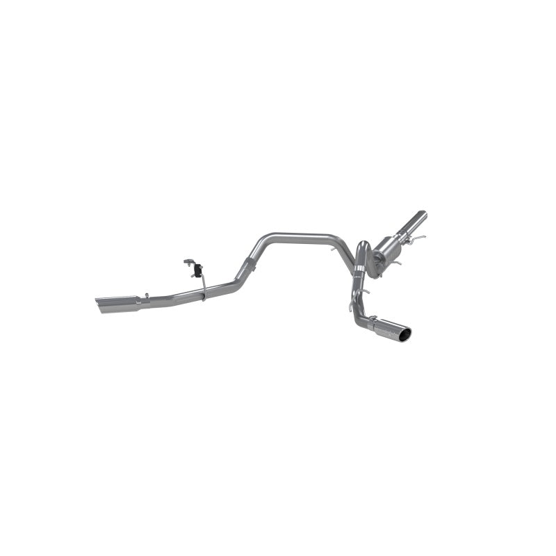 MBRP Armor Plus Series Cat Back Exhaust System for Chevrolet Silverado & GMC Sierra 1500 – 3 Inch T409 Stainless Steel Dual Split Side Exit