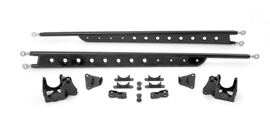 Fabtech FTS62003BK Floating Rear Traction Bar System for 2005-2007 Ford F-250 and F-350 4WD