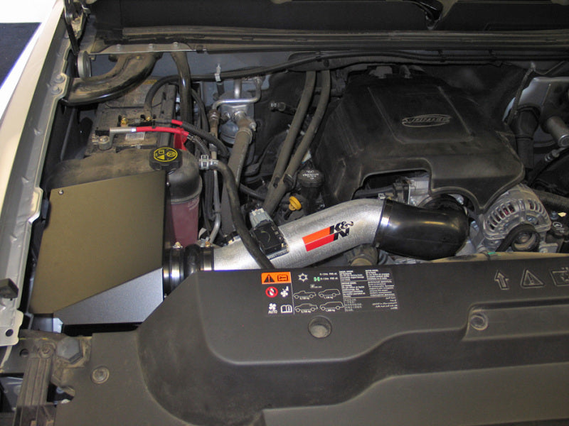 K&N Engineering 77-3076KTK Cold Air Intake System for 2011 GMC Sierra 2500/3500 HD and Chevrolet Silverado 3500 HD