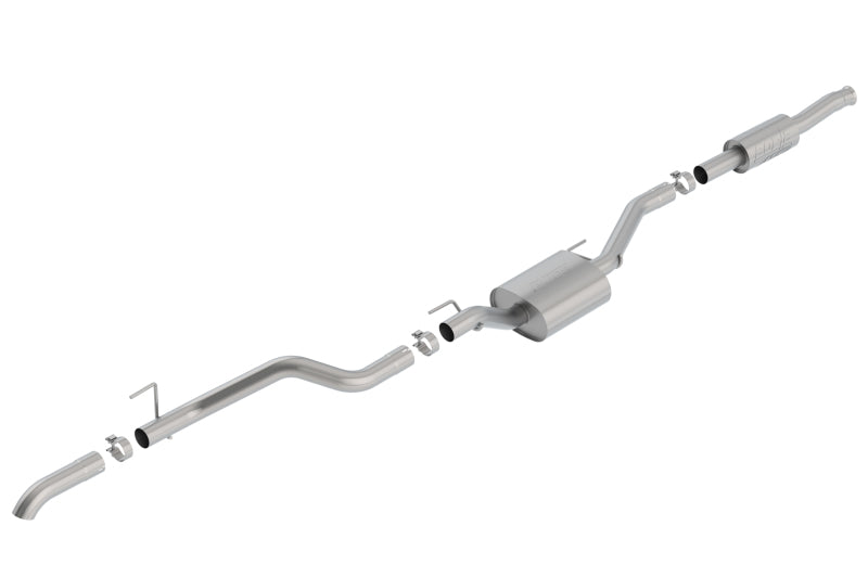 Borla ATAK Cat-Back Exhaust System for 2020-2026 Jeep Gladiator 3.6L V6 with High Clearance Climber Design