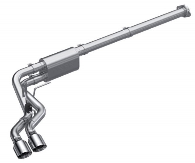 MBRP Armor Lite Series 3-inch Cat Back Exhaust System for Ford F-150 (2021-2022) – Aluminized Steel with 4-inch Tips