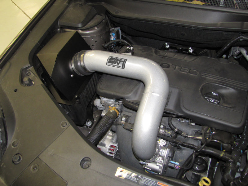 K&N Engineering 77-3071KS Cold Air Intake System for Chevrolet Equinox and GMC Terrain 2.4L