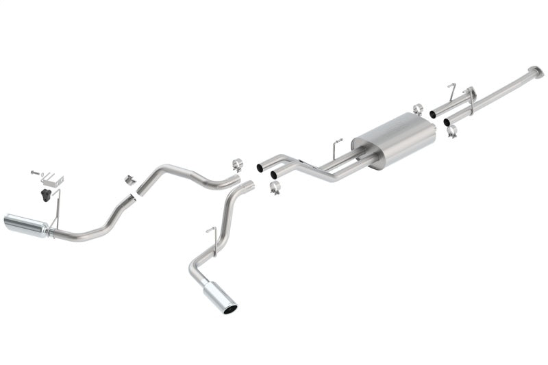 Borla 140332 True Dual Cat-Back Exhaust System for Toyota Tundra 4.6L & 5.7L V8 (2009-2015)