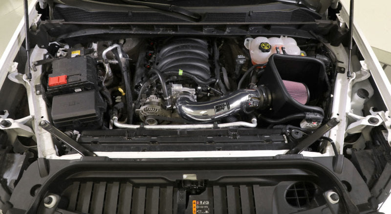 K&N Engineering 77-3110KP Performance Cold Air Intake System for Chevrolet Silverado 1500 and GMC Sierra 1500 V8-5.3/6.2L
