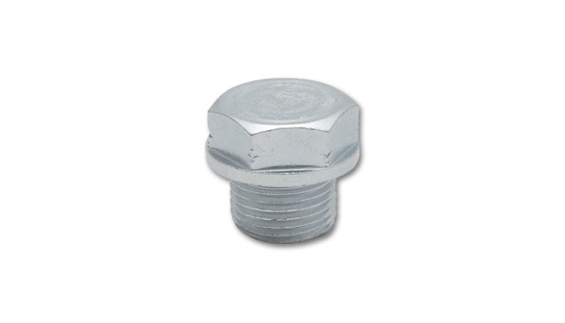 Vibrant Threaded Hex Bolt Capping Oxygen Sensor Bung - M18x1.5 Thread, Mild Steel (Bulk Pack of 5)