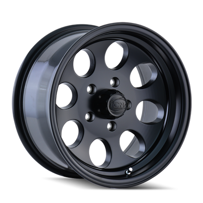 ION Wheels Type 171 18x9 Matte Black Wheel with 8x165.1 Bolt Pattern and 0mm Offset