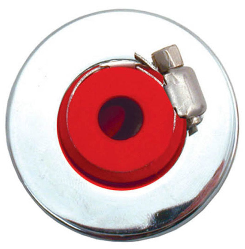 Spectre Breather Filter with 10mm Flange - Red, 2-inch OD, 1-3/4-inch Height