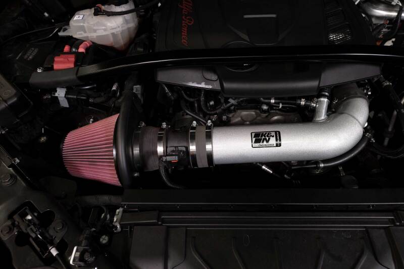 K&N Engineering 69-9900TS Cold Air Intake System for Alfa Romeo Giulia and Stelvio (2017-2019)