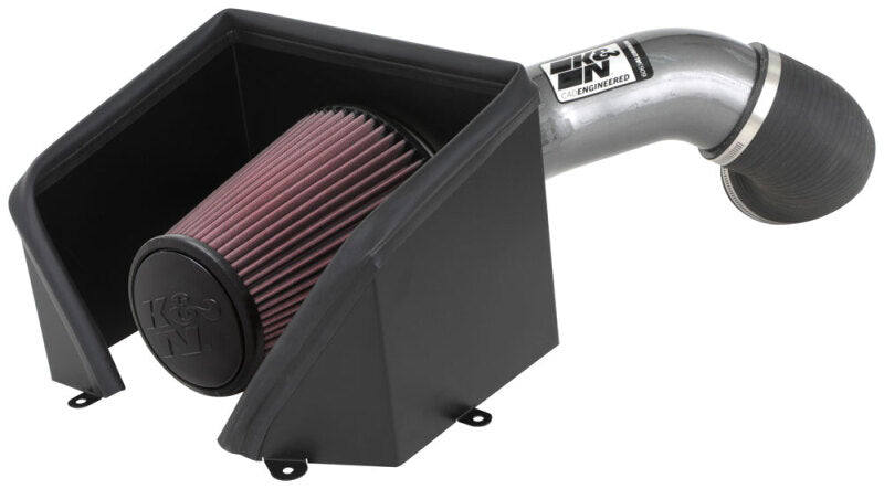 K&N Engineering 77-3103KC Performance Cold Air Intake System for Chevy and GMC 2500/3500 HD with 6.6L V8