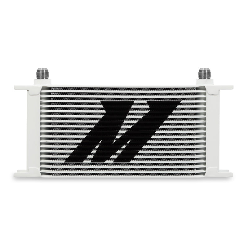 Mishimoto Universal 19-Row Oil Cooler Kit for Ford Mustang - White
