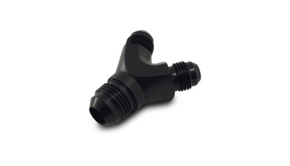 Vibrant -12AN to -10AN Fuel Cell Bulkhead Y-Adapter Fitting in Aluminum
