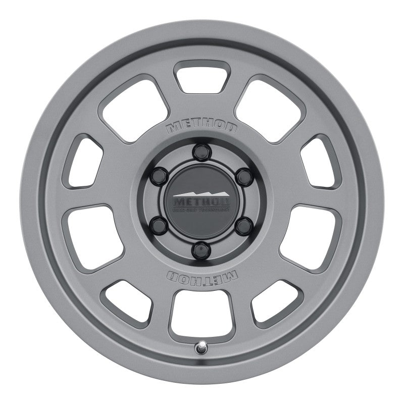 Method MR705 17x8.5 Titanium Wheel with Bead Grip Technology and 6x5.5 Bolt Pattern