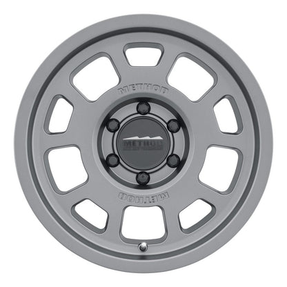 Method MR705 17x8.5 Titanium Wheel with Bead Grip Technology and 6x5.5 Bolt Pattern