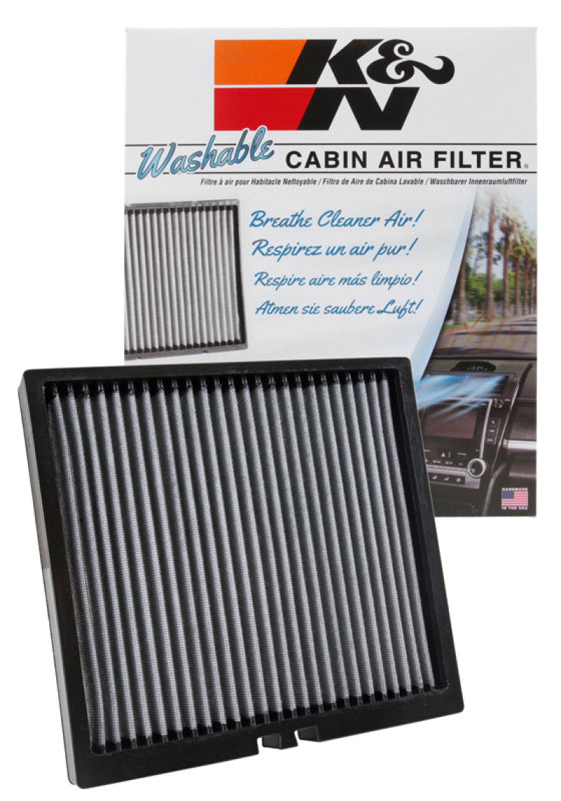 K&N Engineering VF2047 Washable Cabin Air Filter for Volkswagen and Audi Models