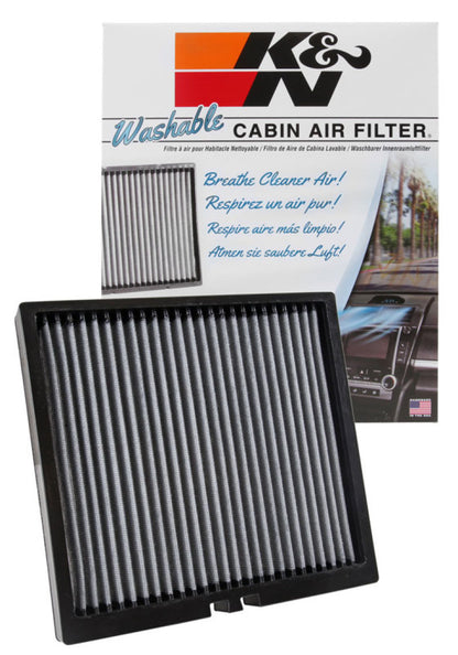 K&N Engineering VF2047 Washable Cabin Air Filter for Volkswagen and Audi Models