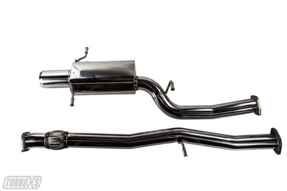 Turbo XS 02-07 Subaru WRX/STI Catback Exhaust System with Polished Tips
