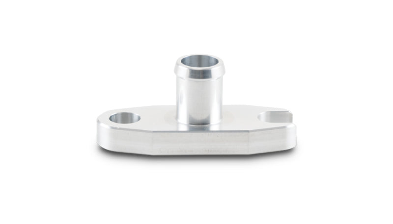 Vibrant Oil Drain Flange with 5/8 Inch OD Male Neck for T3/T4 and GT40-GT55 Turbos - Part #28501