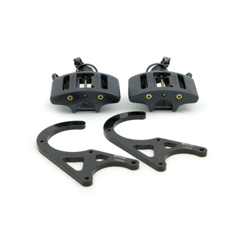 Brembo 01-02 Viper RT-10/GTS Rear Brake Caliper with 1 Piston Cast Aluminum, Black Finish