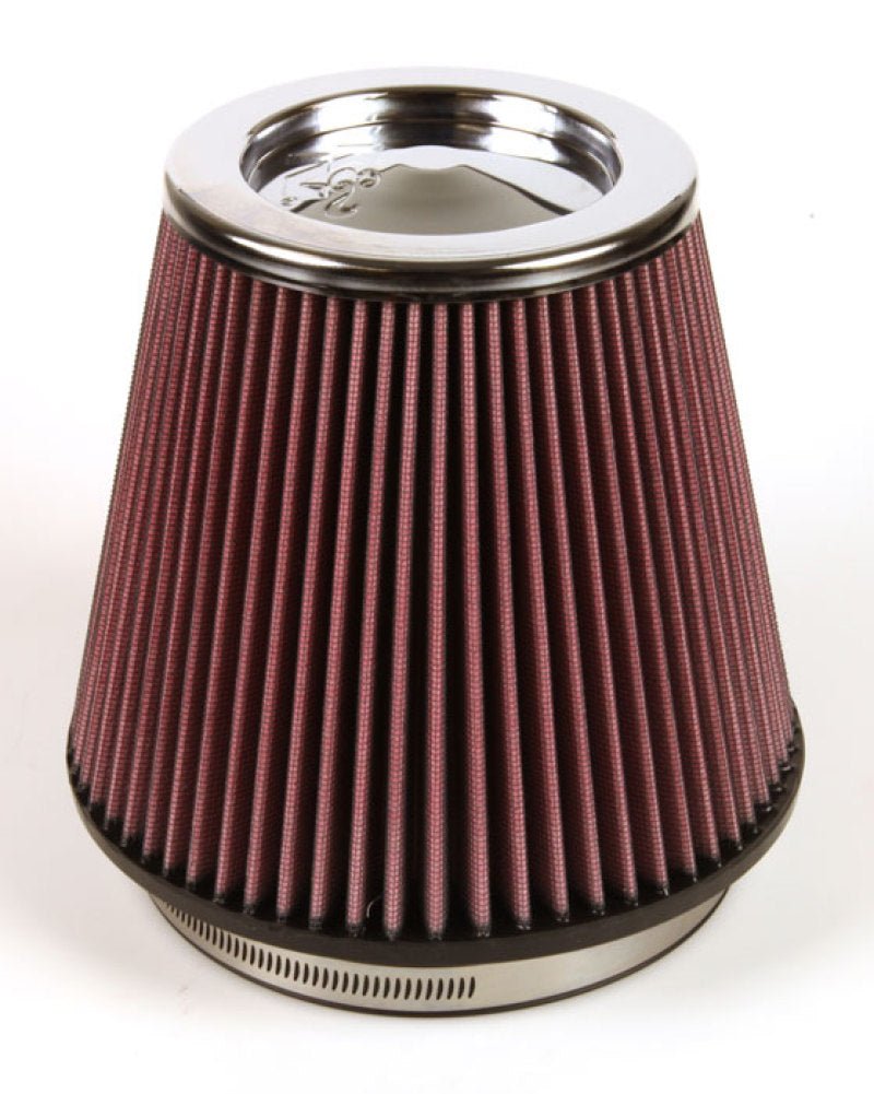 K&N Engineering RF-1042 Round Tapered Universal Air Filter – 6 Inch Flange, 7.5 Inch Base Diameter, 5 Inch Top Diameter, 6.5 Inch Height