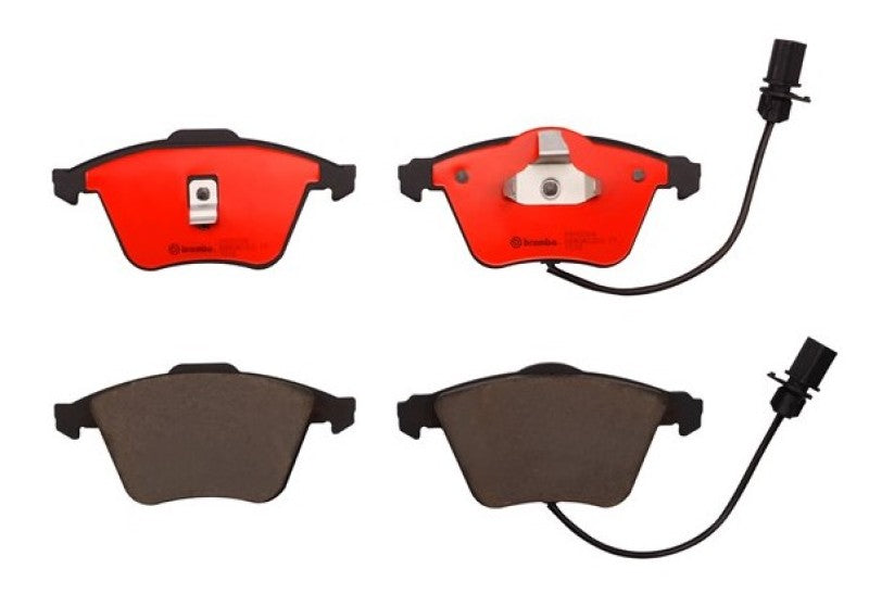 Brembo OE Premium NAO Ceramic Brake Pads for 2002-2012 Volkswagen and Audi A6