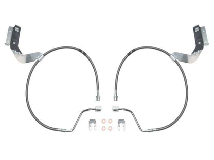 ICON 2017+ Ford F-250/F-350 Front 2.5in Extended SS Brake Line Kit