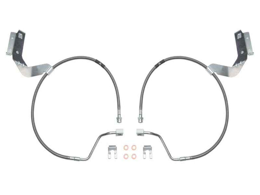 ICON 2017+ Ford F-250/F-350 Front 2.5in Extended SS Brake Line Kit