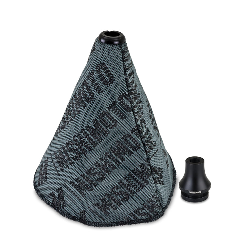 Mishimoto Shift Boot Cover and Retainer Kit M12x1.25 in Black for Automotive Interior Restoration